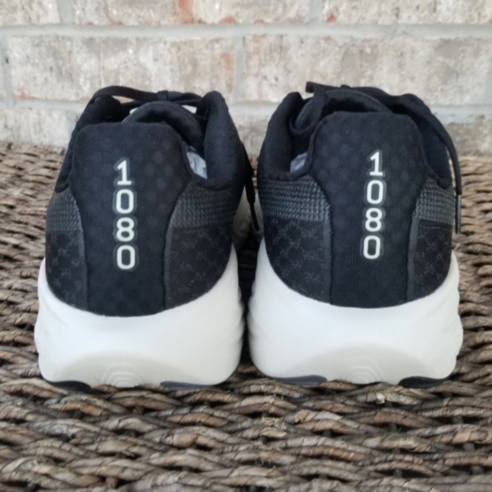 New Balance 1080 BLACk GRAY Running Shoes(M 14 D) Comfort Walking Sneakers - Picture 6 of 9